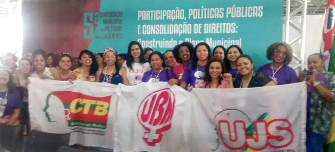 destaque_Sintaema na 5 conferencia municipal de politicas para as mulheres - 21-09-2015