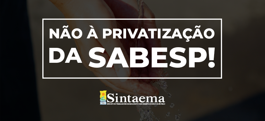Especialista não vê justificativa para privatização da Sabesp