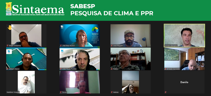 Sabesp | Pesquisa de clima e PPR