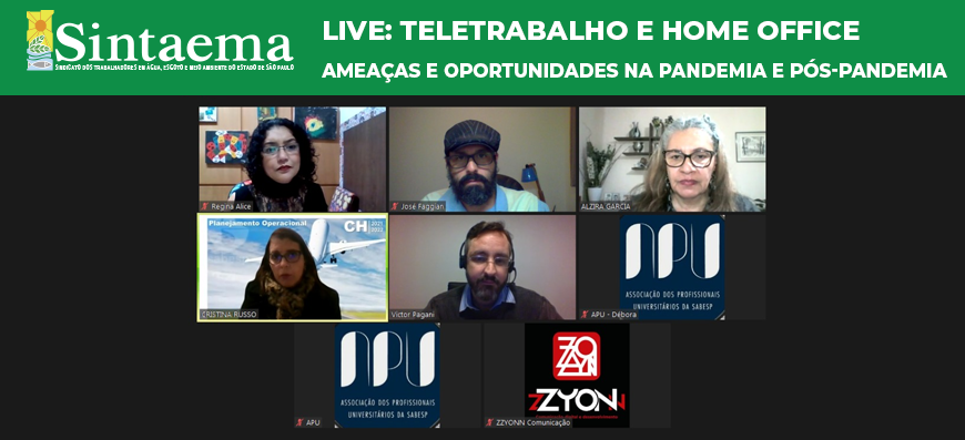 Live Teletrabalho E Home Office Ameaças E Oportunidades Na Pandemia E Pós Pandemia 6266