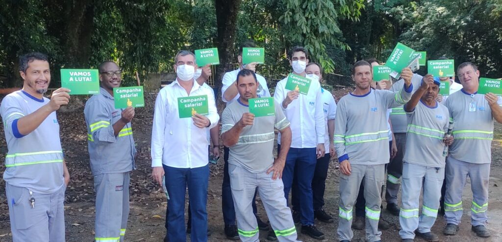 Após acordo emperrar, sindicato faz paralisação na BRK Ambiental Jaguaribe  - Blog do Trabalhador