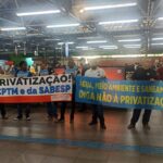 Contra a privatização Sabesp Metrô e CPTM