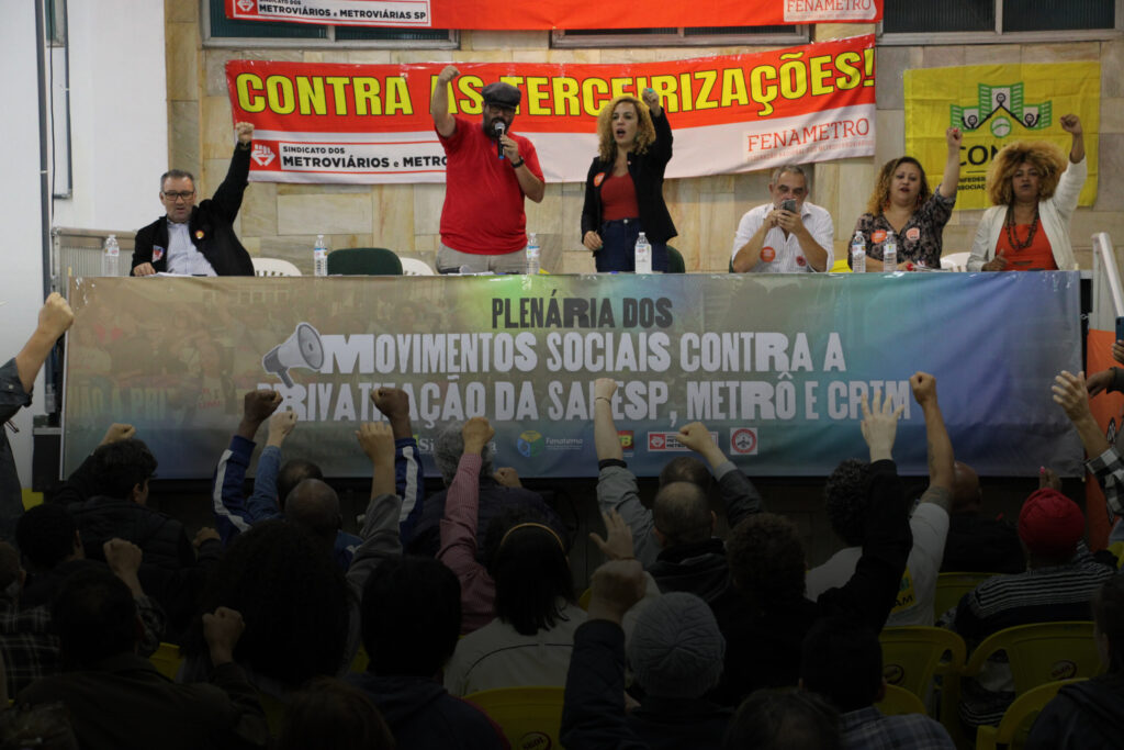 Tarcísio acelera privatização da Sabesp provocando insegurança na população   Sindicato dos Trabalhadores em Água, Esgoto e Meio Ambiente do Estado de  São Paulo