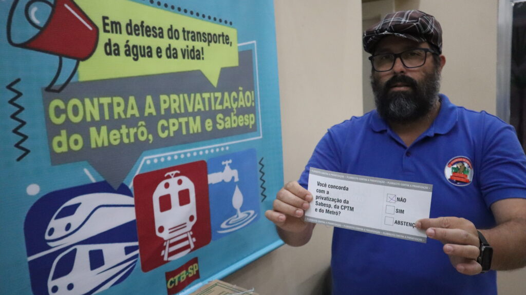 Privatização da Sabesp prejudicará toda a população de SP, diz Faggian -  SEEB Santos e Região