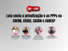 LIVE | Água não é mercadoria! A luta contra a privatização nos estados entra em cena!