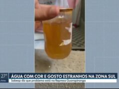 Risco à vida | Mais uma região de SP denuncia água suja saindo das torneiras